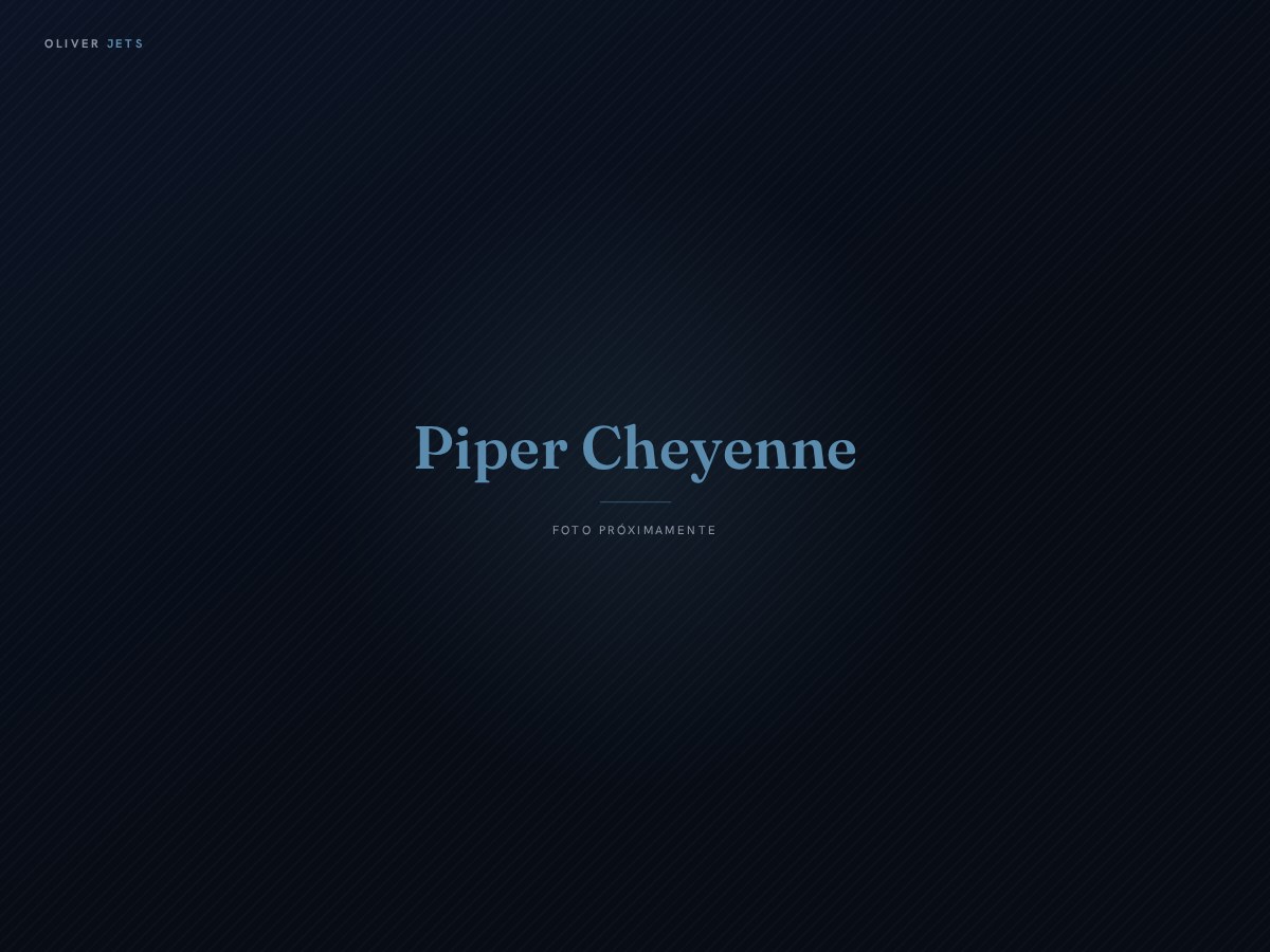 Piper Cheyenne interior